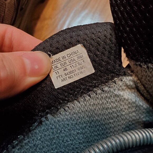 Salomon Comet 3D GTX Goretex Hiking Boots Black Size 11.5 US Mens - Picture 6 of 8